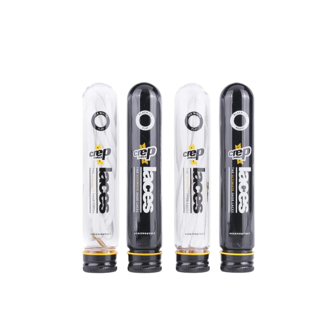 Crep Protect Pre-Treated Laces - White (Round)