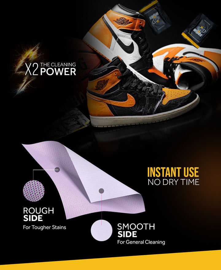 Crep Protect Shoe Cleaning Wipes (32 Wipes)