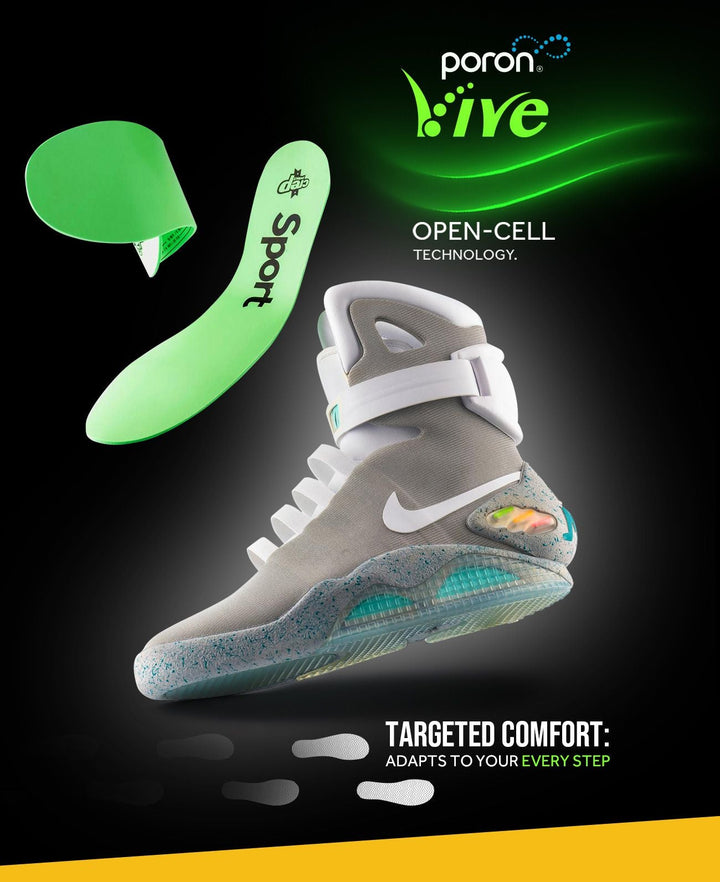 Crep Protect Poron Sports Insoles - Green