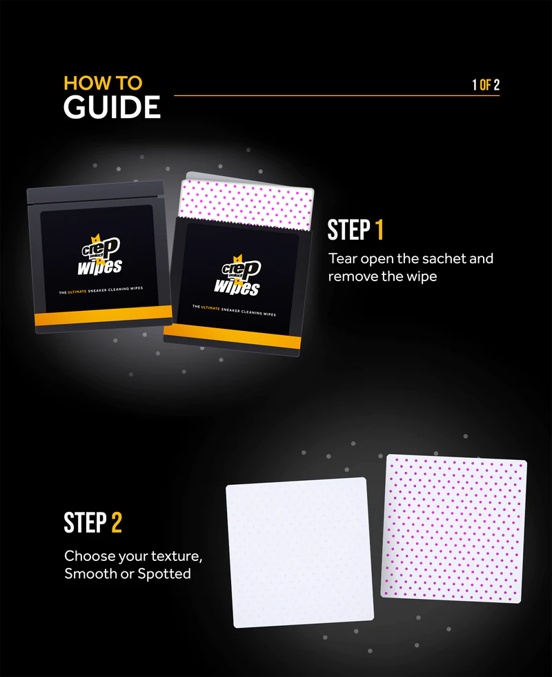 Crep Protect Wipes 12 Pack