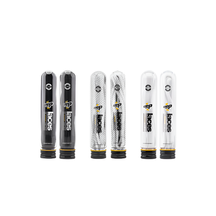 Crep Protect Pre-Treated Laces - White (Round)