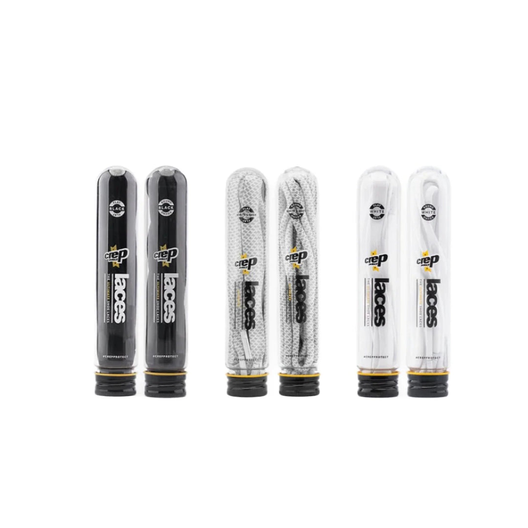 Crep Protect Pre-Treated Laces - Black (Round)
