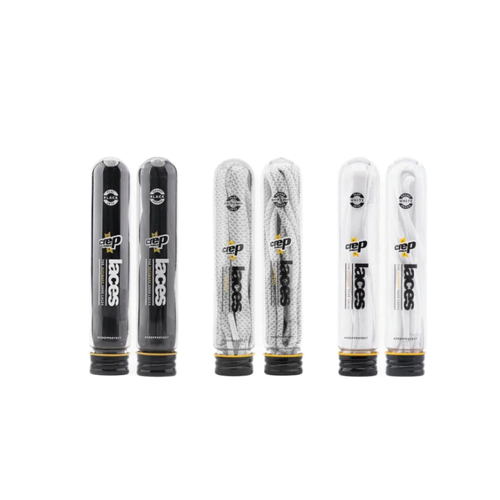 Crep Protect Pre-Treated Laces - Black (Round)