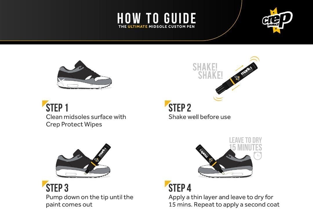 Crep Protect Malaysia Black Midsole Mark On Pen How To Guide