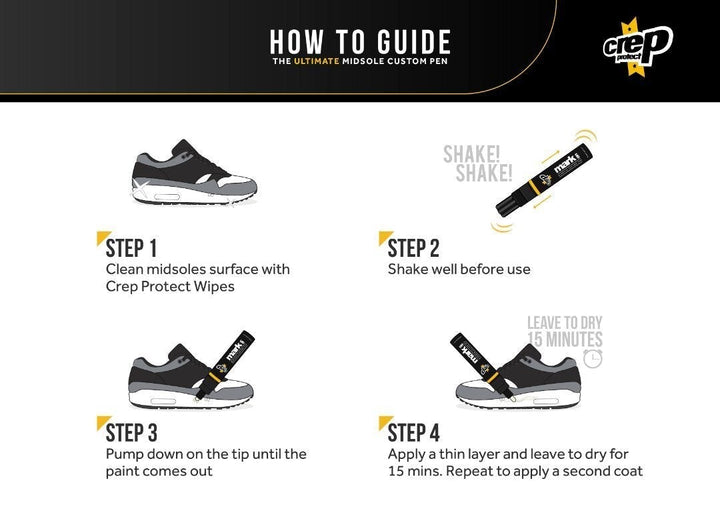 Crep Protect Malaysia Black Midsole Mark On Pen How To Guide