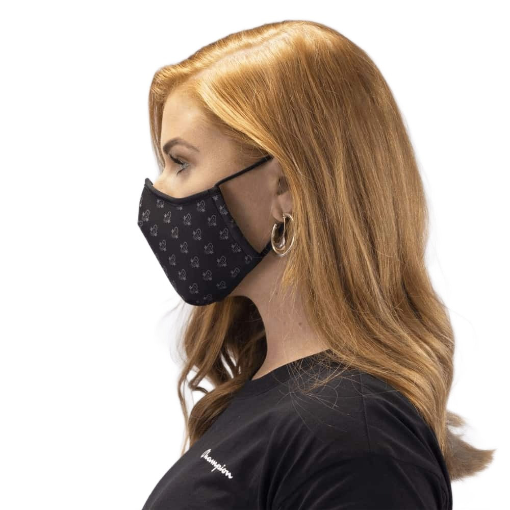 Crep Protect Malaysia Monogram Face Mask Modelled Side