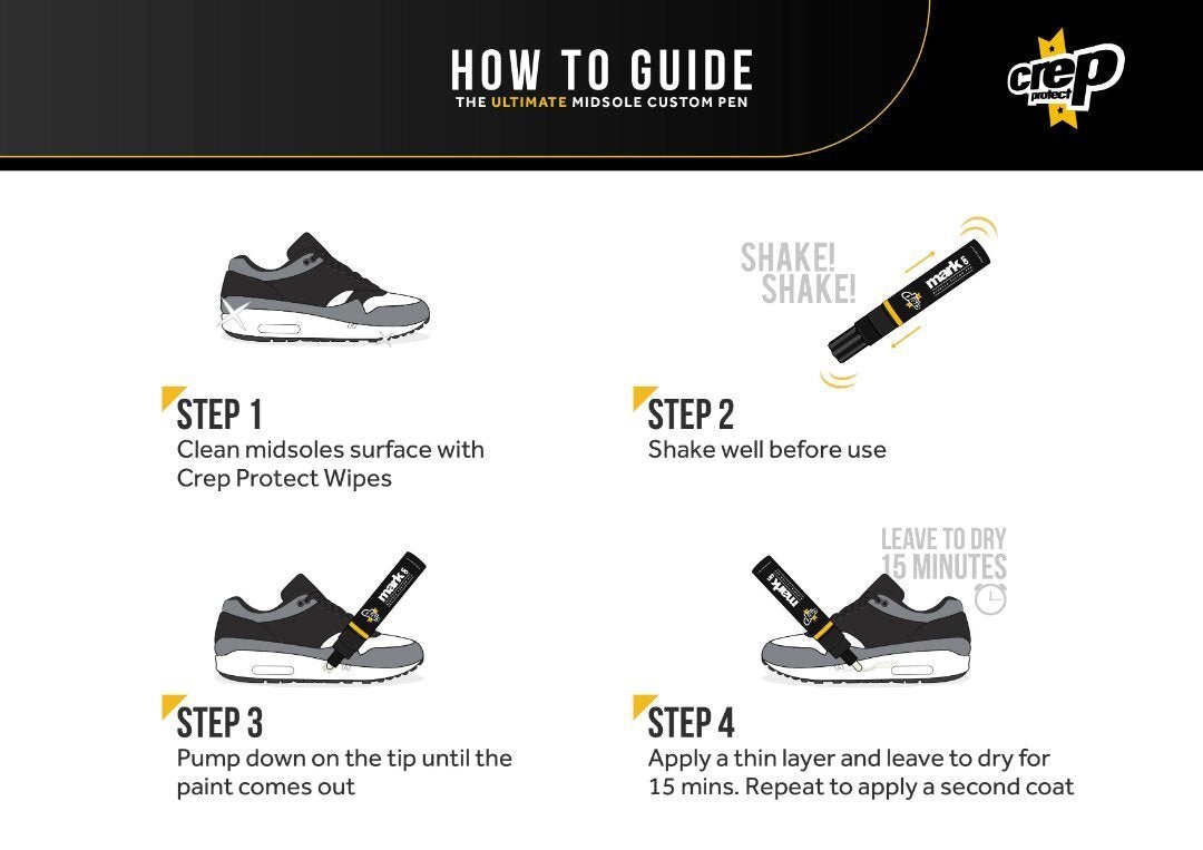 Crep Protect Malaysia White Midsole Mark On Pen How To Guide