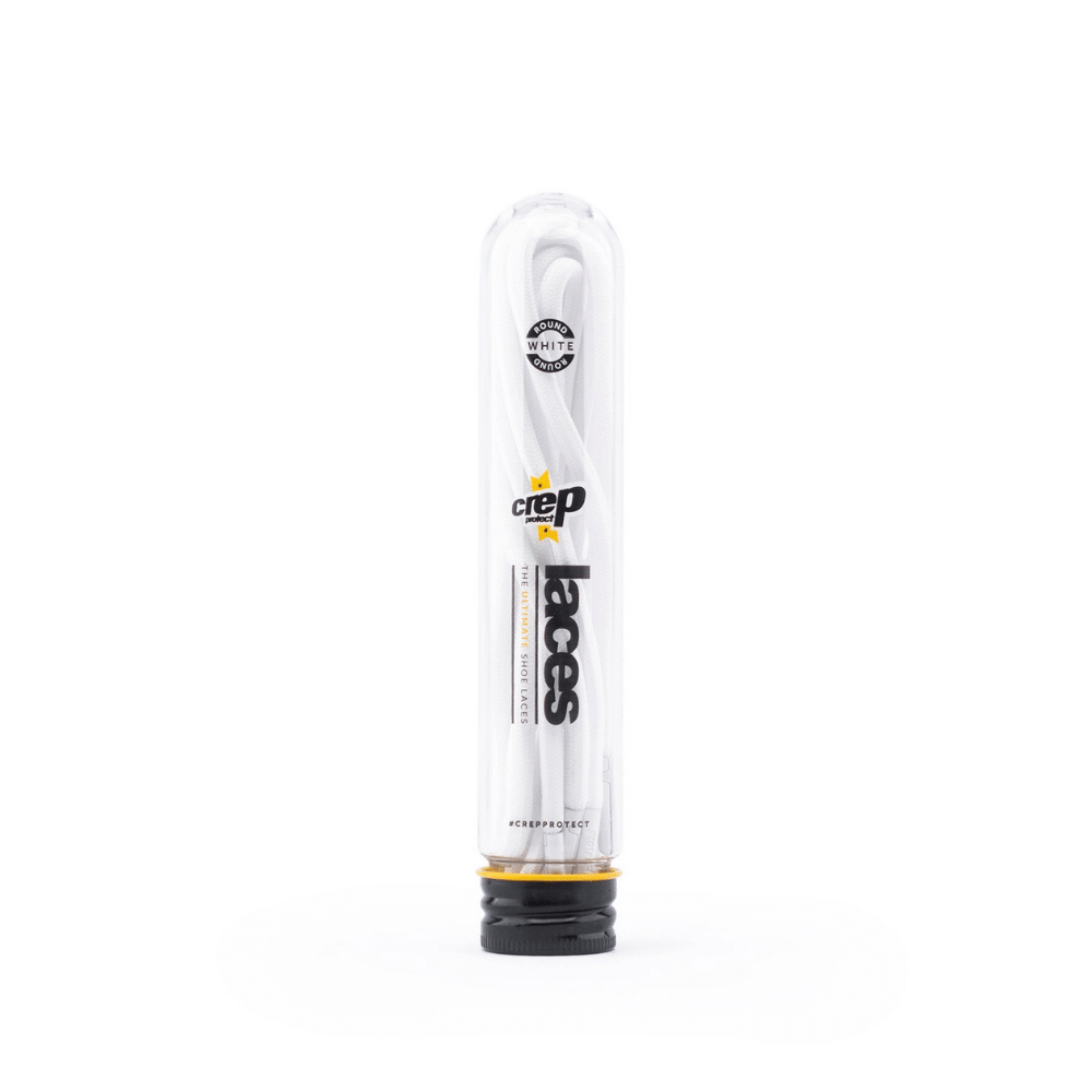 Crep Protect Malaysia White Pre-Treated Round Laces Packaging